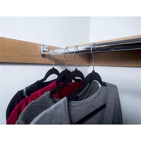 lowes closet metal brackets|lowe's adjustable closet rod.